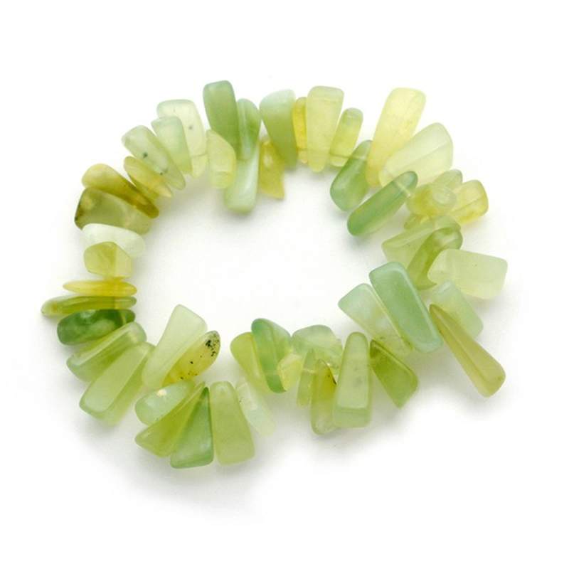 Bracelet à puces de Jade vert d'Hawaï