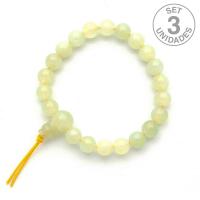 Pulsera Budista Jade verde