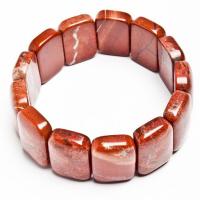 Red Jasper Square Bracellet
