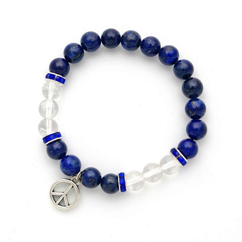 Peace Symbol Amulet Bracelet