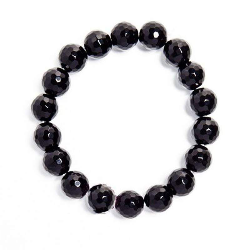 Onyx Faceted Bracelet