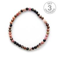 Rhodonite bracelet 4mm