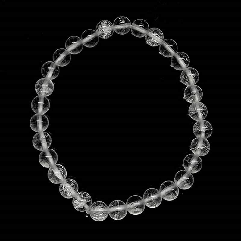 Crystal Cracket 6mm Ball Bracelet
