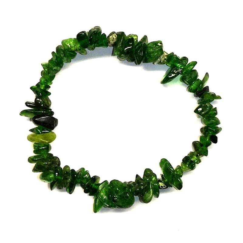 Diopside Chip Bracellet