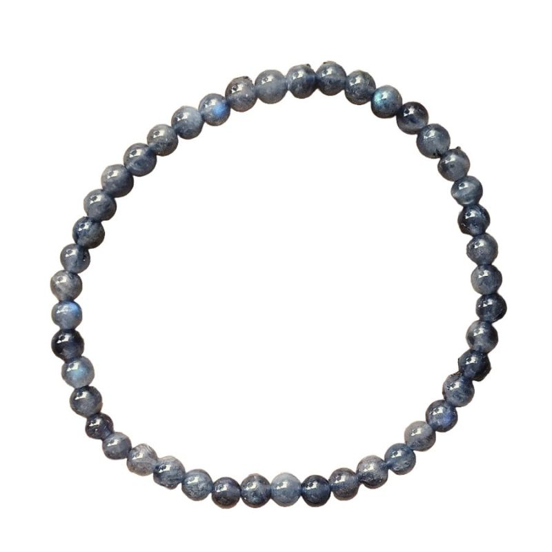 Bracelet en Labradorite (Boules 4 mm)