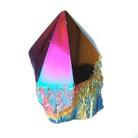 Punta Amatista Aura Arcoíris (5-6cm)