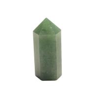 Pointe Aventurine polie 3,5 x 1,5 cm