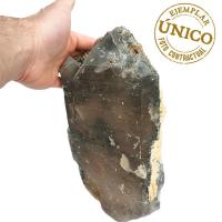 Smoky Quartz with Clevelandite (Mozambique). 9,62kg