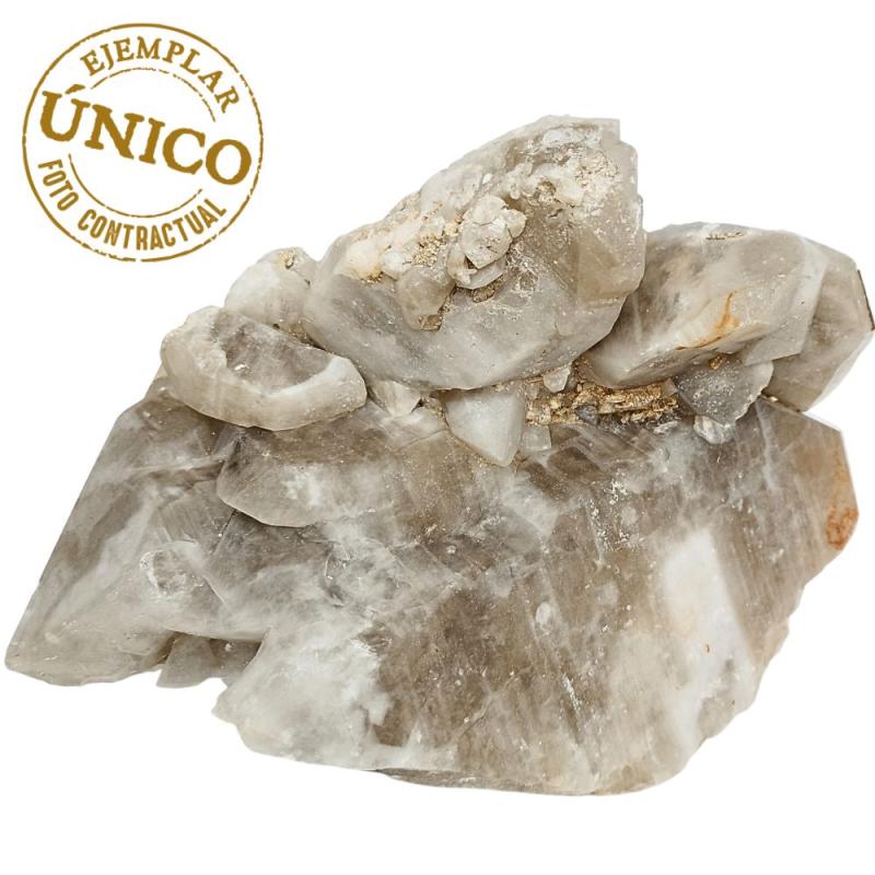 Puntas de Cuarzo Ahumado/Lechoso (Mozambique). 9,9kg