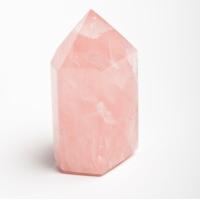 Punta Cuarzo Rosa pulida 80-100grs