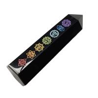 Obsidian Point Chakras