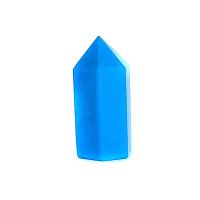 Pointe Howlite Bleue polie 3,5x1,5cm