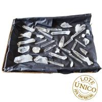Pointes de Cristal de Roche (Brésil). Lot 900grs