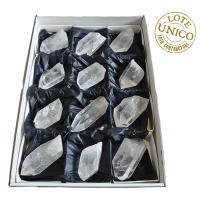 Rock Crystal Points "A" Quality (Brazil). Lot 12 Un.