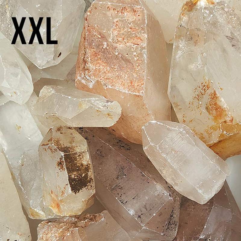 Cristal Quartz natural points (Madagascar) Price/kg