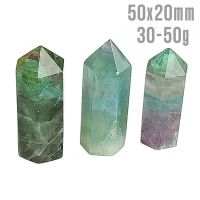 Pointe Fluorite polie 30-50g