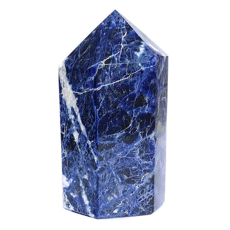 Pointe polie de Sodalite