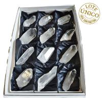 Puntas de Cristal de Roca Calidad "A" (Brasil). Lote 12 Un.