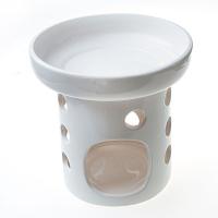 Quemador Ceramica Blanca
