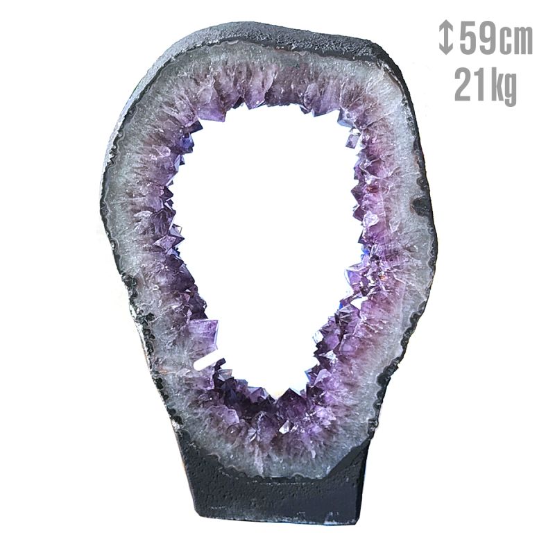 Amethyst Geode (cut both sides) 21 kg