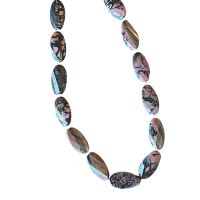 Collar Rodonita Oval