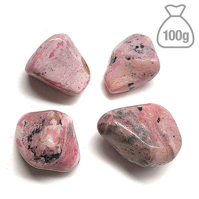 Rodonita Rodado Mediano. Bolsa 100gr