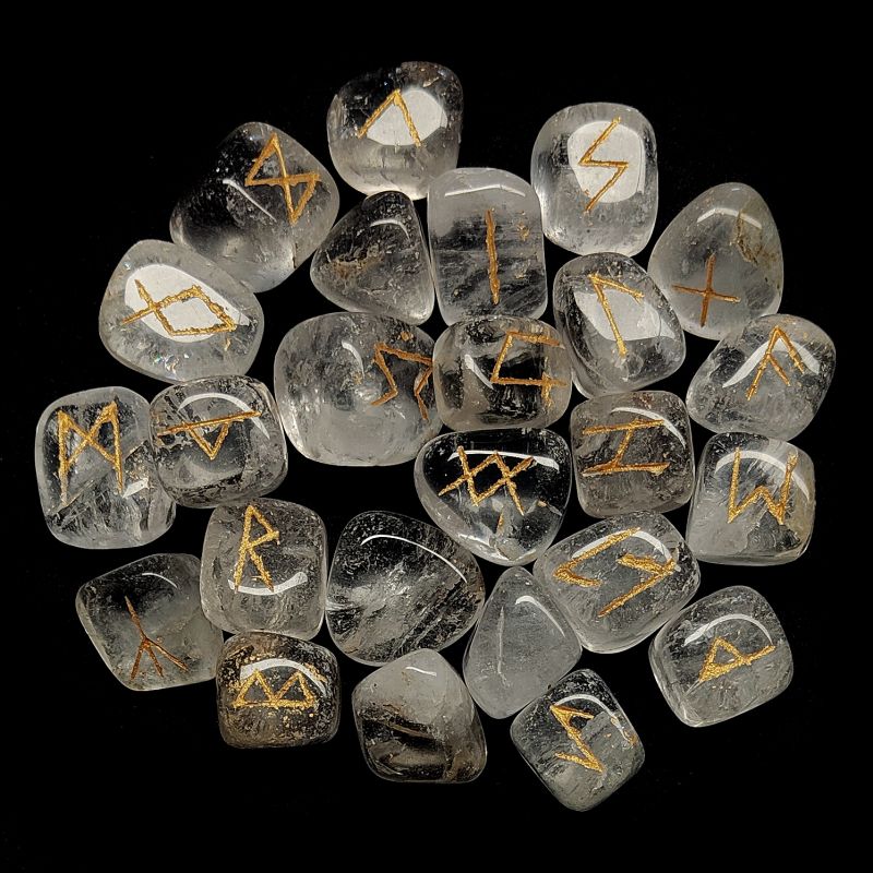 Runas Cristal de Roca Rodado Mini