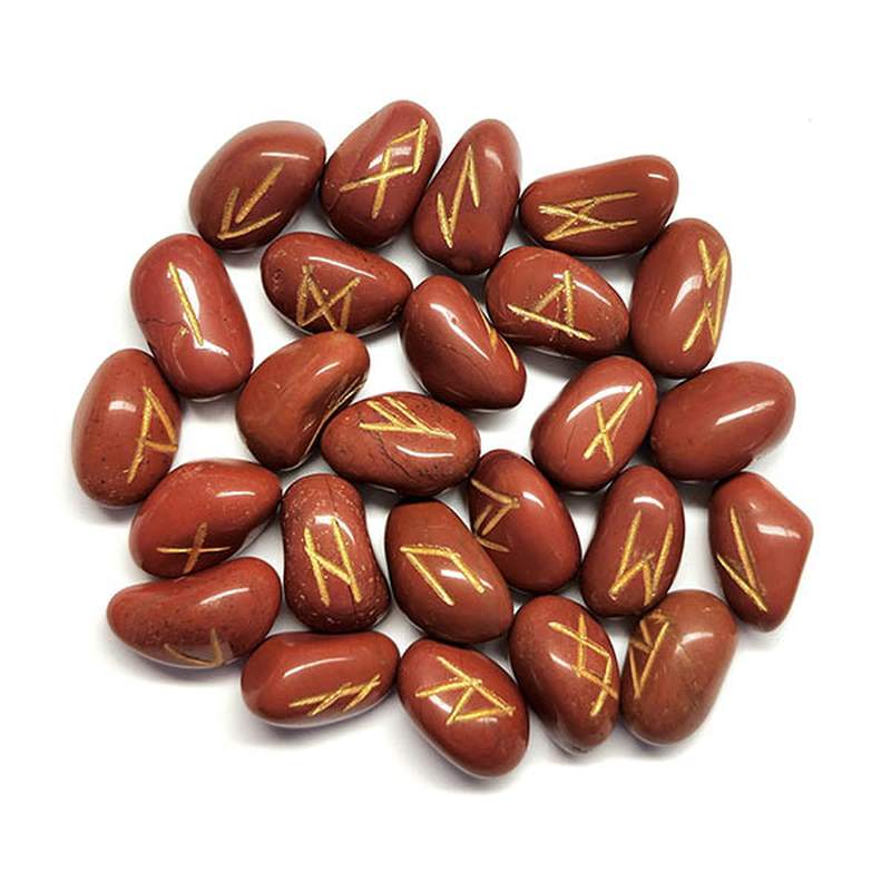 Red Jasper Tumbled Rune
