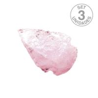Flecha Cuarzo Rosa 3cm. Set 3 Un.