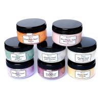 Set de 8 tarros de arena mineral.