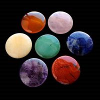 Set Calibrated Chakras stones 25mm