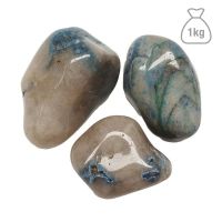 Shattuckita (Quantum) Rodado Grande. Bolsa 1kg