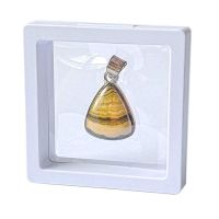 Colgante Schalenblende. Engarzado en Plata