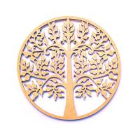 Símbolo Arbol de la Vida en madera.