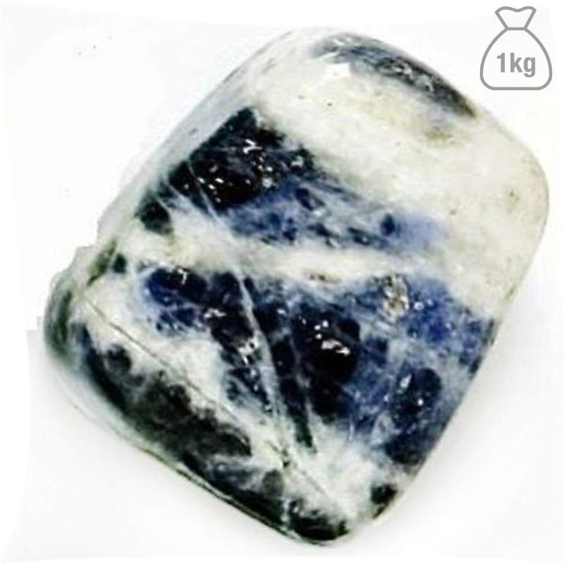 Sodalite Pierre Roulée. Sac 1kg