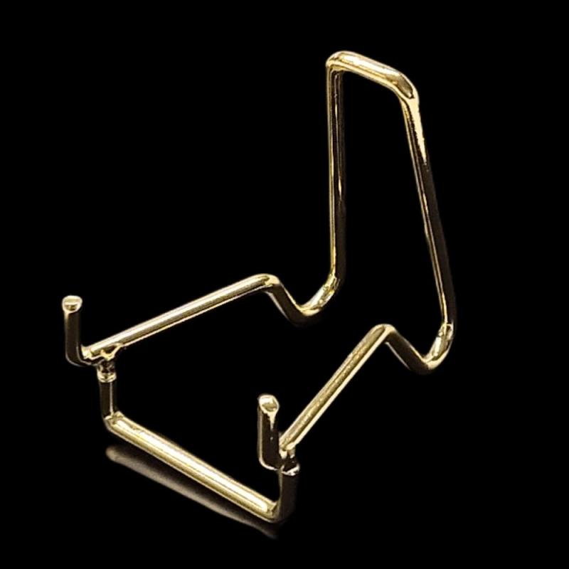 Soporte "L" Metálico Grande. 60x60mm (Color dorado)