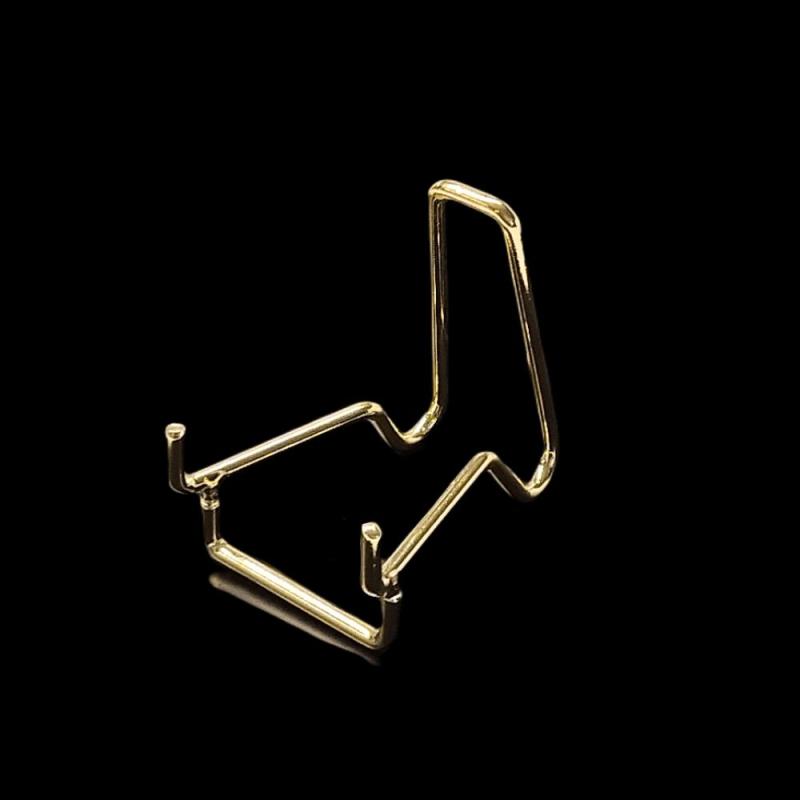 Soporte "L" Metálico Pequeño. 40x30mm (Color dorado)
