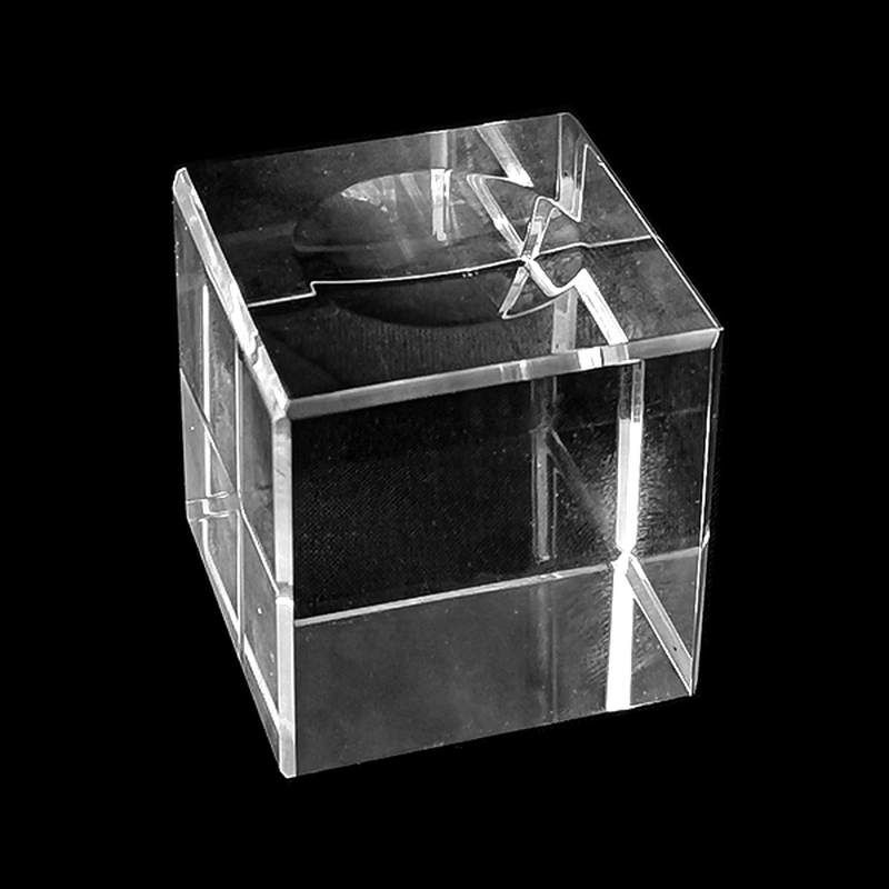 Soporte Cristal 37x37x37mm