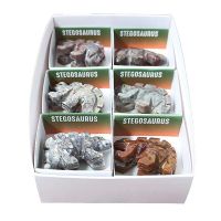 Stegosaurus de Esteatita (set 6u.)