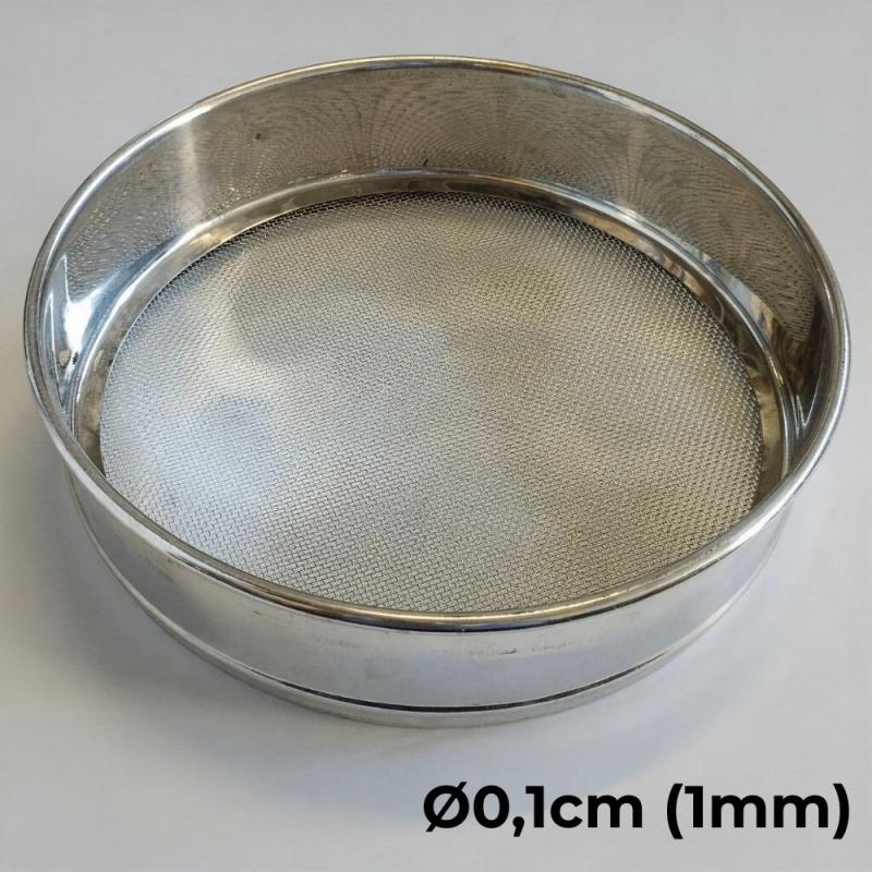 Stainless steel Sieve (internal diameter ø1mm)