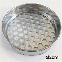 Tamiz en acero inoxidable (interior ø2cm)
