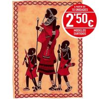 Tela Señora con Niños (135 x 210 cm.)
