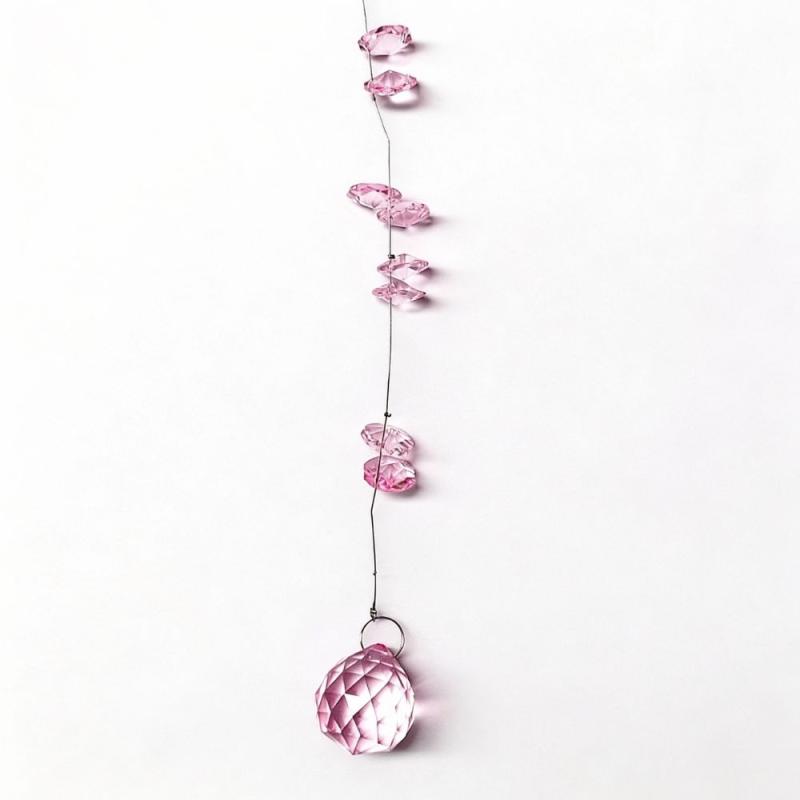 Tira Feng Shui Rosa con bola