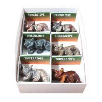 Triceratops de Esteatita (set 6u.)