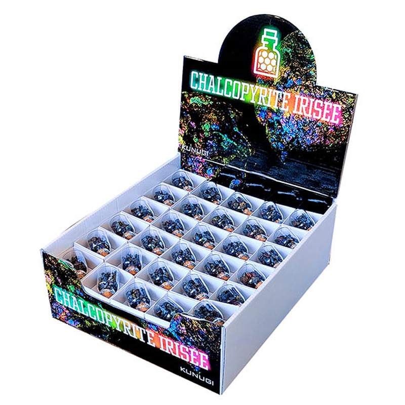 Chalcopyrite Iridescent Display Case