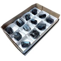 Turmalina Negra cristal semipulido (Lote 12u)