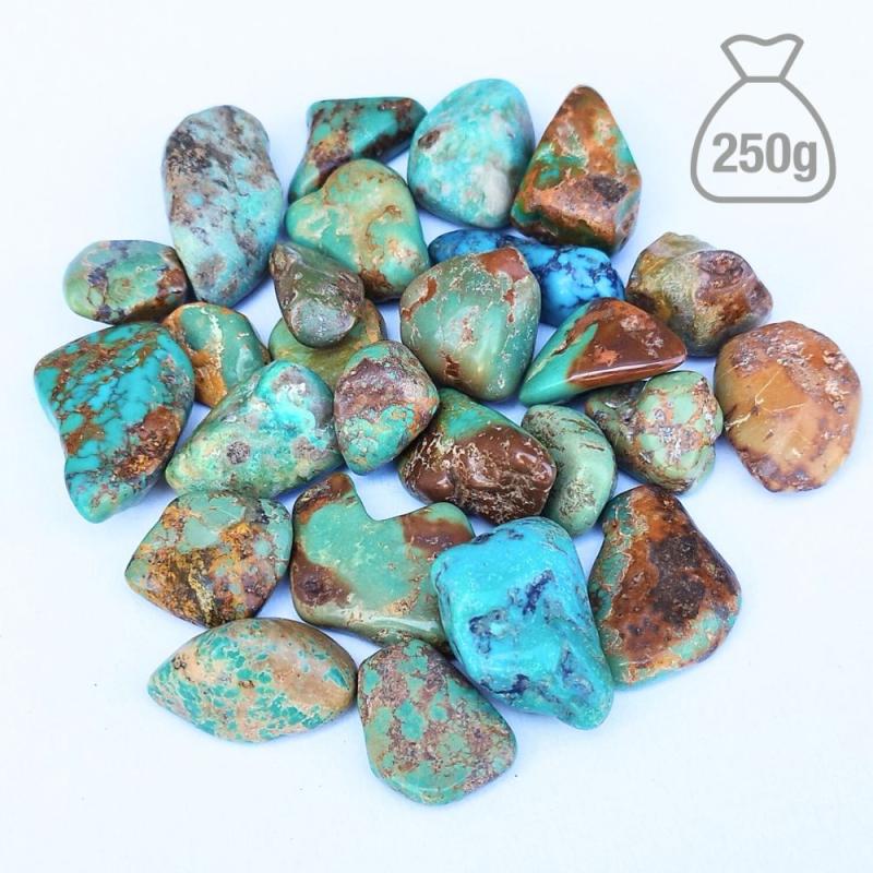 Turquesa Rodado (2-3cm). Bolsa 250g