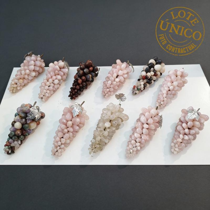 Racimo Uvas Minerales. Lote 11 Un.