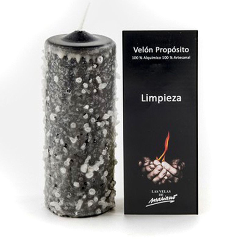 Velón Propósito "Limpieza" (Las velas de Mariano)