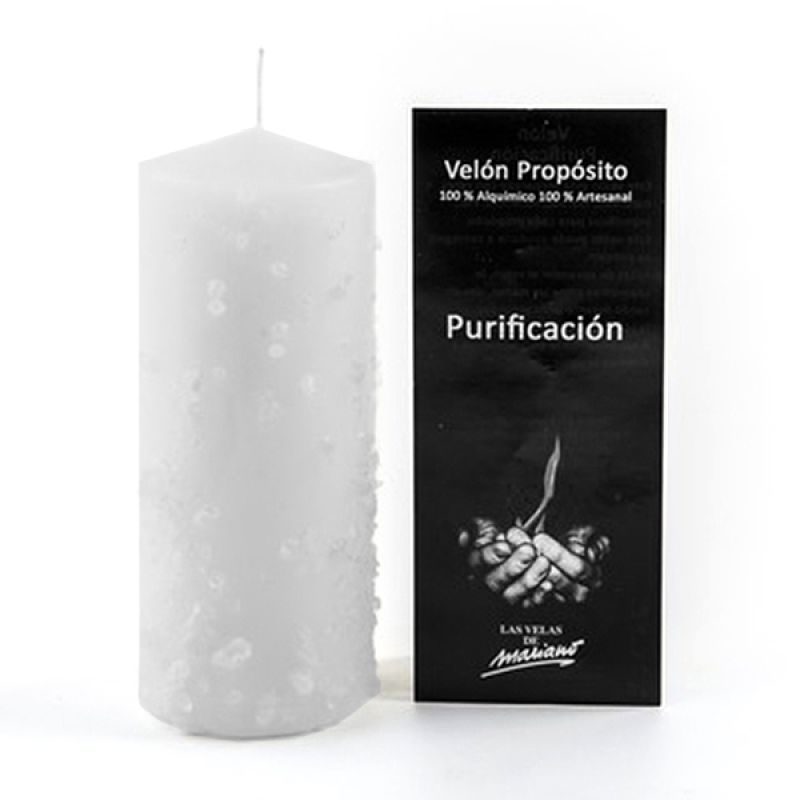 Velón Propósito "Purificación" (Las velas de Mariano)